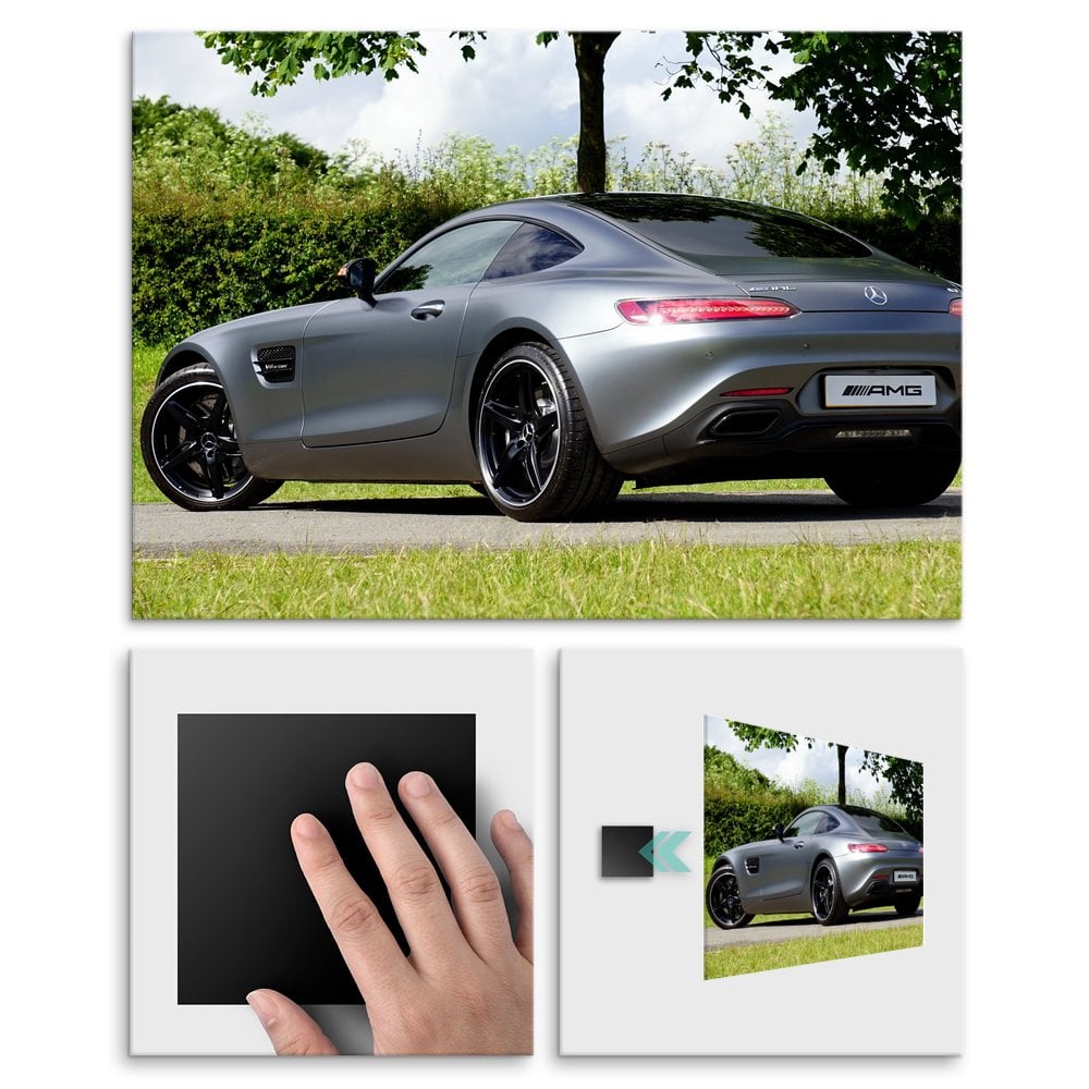 Plakat metalowy Mercedes AMG GT M