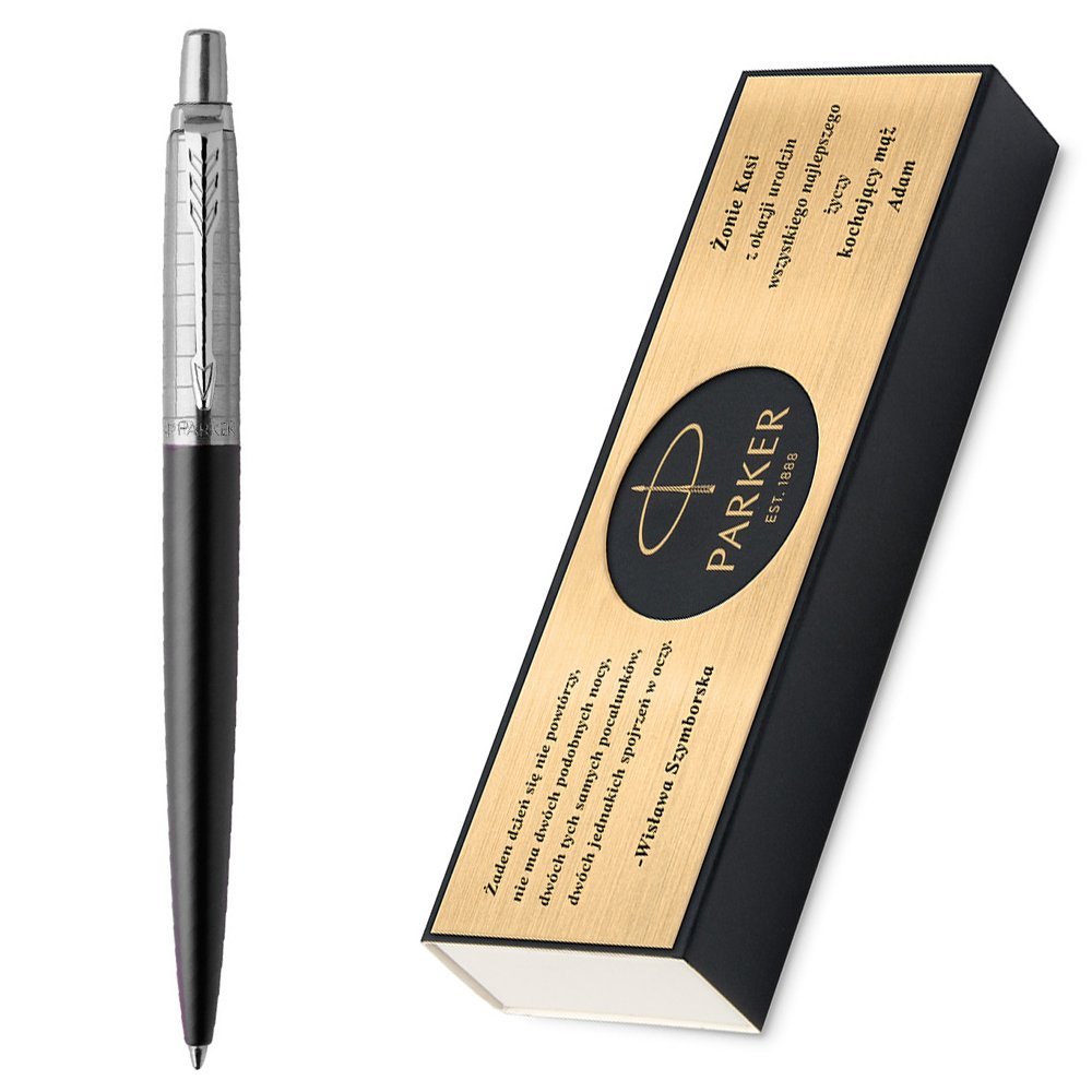 Dugopis Parker Jotter Premium Bond Street Czarny CT